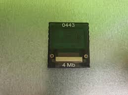 GAMECUBE TARJETA DE MEMORIA 4MB