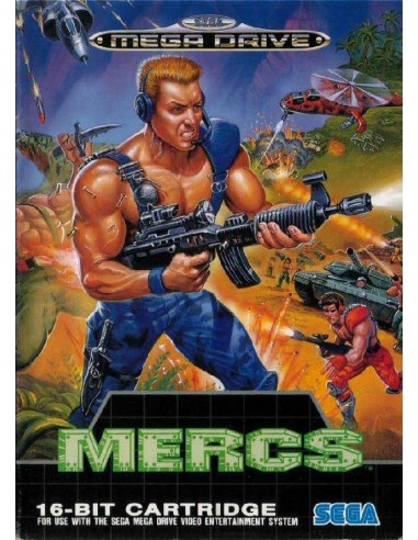 MEGA DRIVE MERCS (SM)