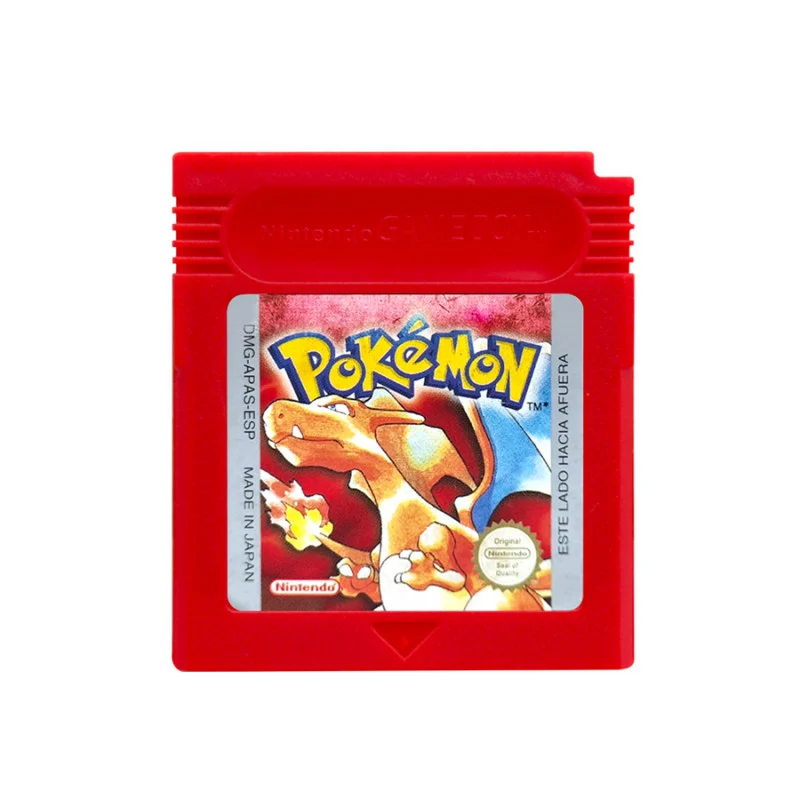 GB POKEMON ROJO (SIN CAJA) (TARA PEGATINA)