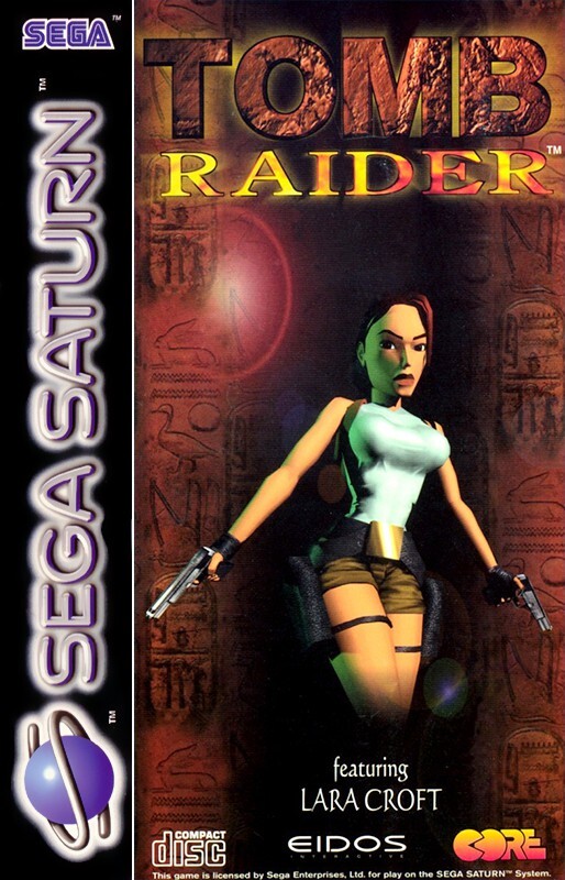 SEGA SATURN TOMB RAIDER (SM)