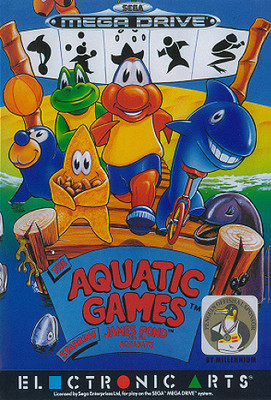 MEGA DRIVE AQUATIC GAMES