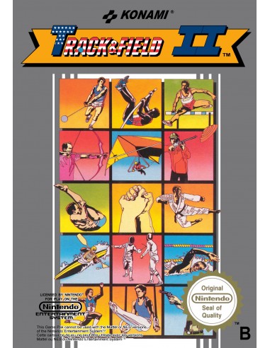NES TRACK & FIELD II (SM) (TARA CAJA)